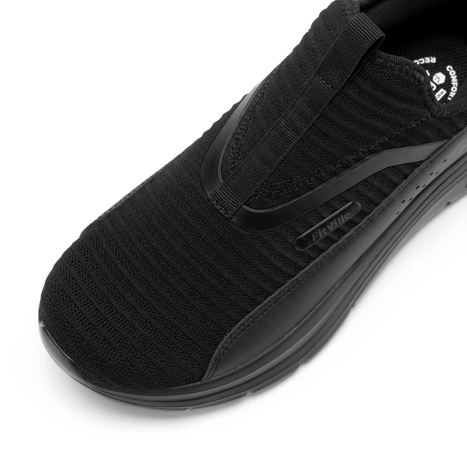 Fitville Wide Men's Shoes Fitness Walking Shoes Lightweight Breathable For Outdoor Casual Sports Running Shoes Sneaker