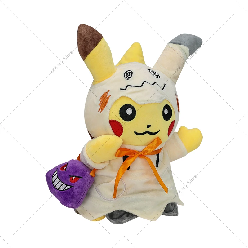 New Pokemon Alola Mimikyu Cos Halloween Christmas Plush Doll Soft Animal Dolls Hot Toys Great Gift For Children 32CM