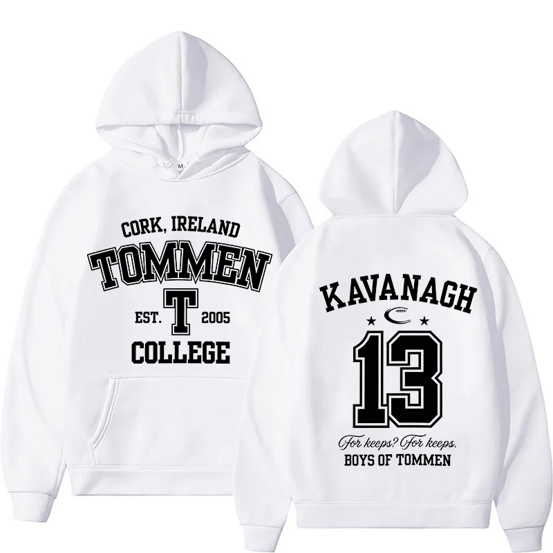 Boys of Tommen Kavanagh 13 Hoodies Unisex Casual Merch Women Men Sweatshirts Gift Book Lover Fleece Streetwear Y2K Hoody Clothes