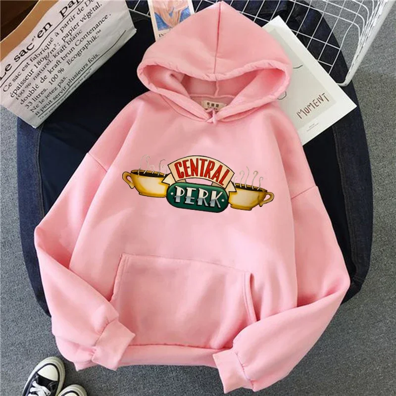 Friends TV Show Hoodies for Women, Funny Cartoon Friends Hoodies, Ullzang Graphic, Vintage Anime Sweatshirt, Female Hoody, 90s