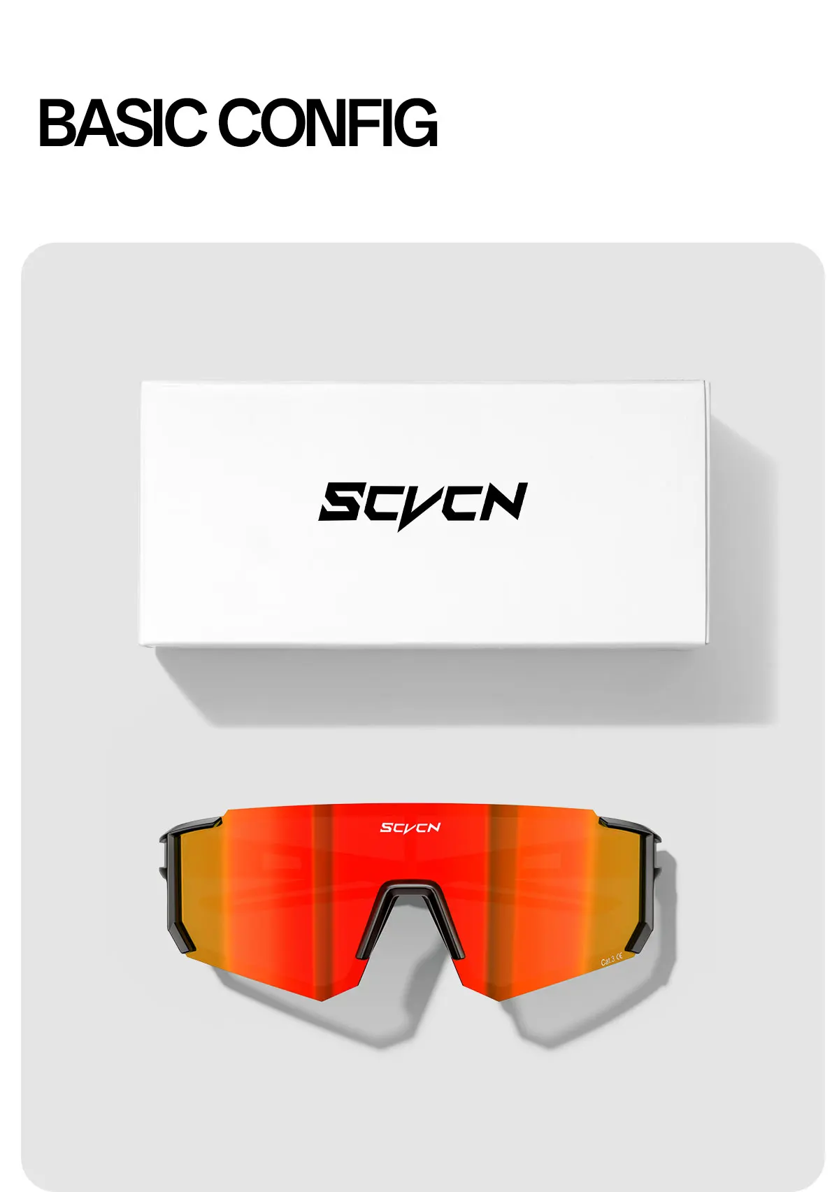 SCVCN New Outdoor Sport Cycling Sunglasses MTB Bike Cycling Hiking Eyewear Running Ultralight Men Women Pickleball UV400 Glasses