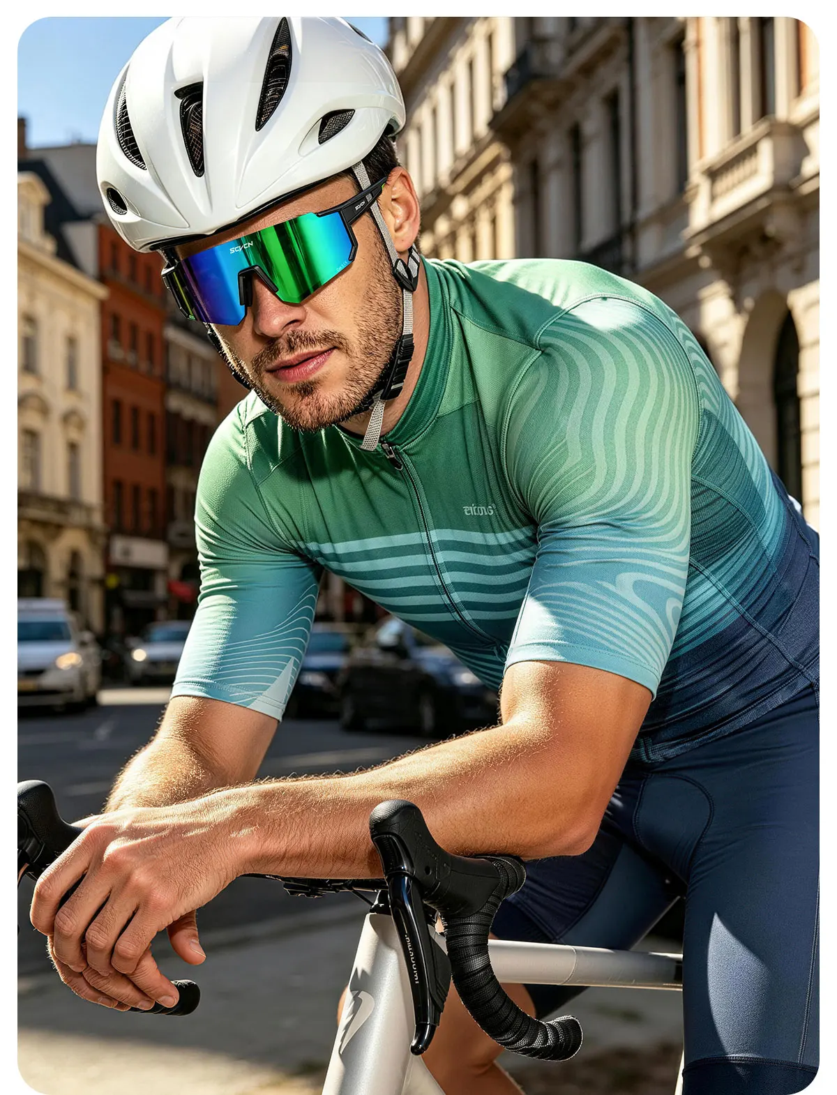 SCVCN New Outdoor Sport Cycling Sunglasses MTB Bike Cycling Hiking Eyewear Running Ultralight Men Women Pickleball UV400 Glasses