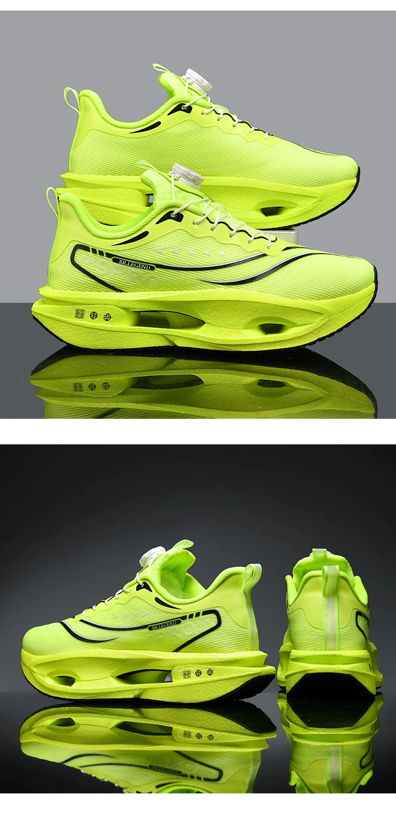 Running Shoes Carbon Board Speciality Marathon Men Sports Breathable Lightweight Women's Comfortable Athletic Nonskid Sneakers