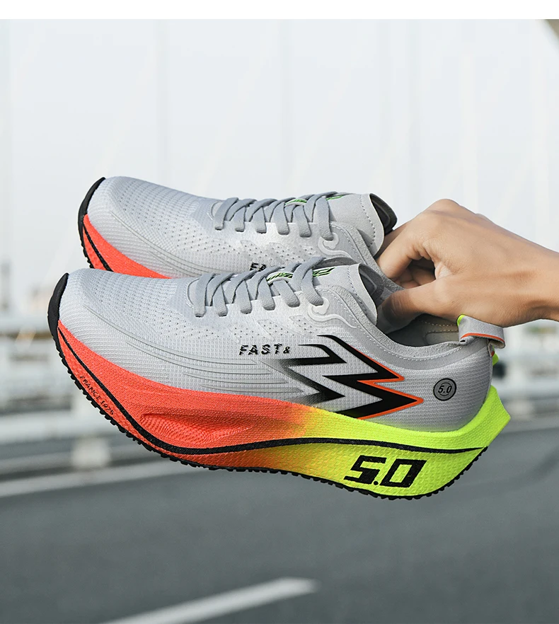 Men Women High Quality Light Running Shoes Cushion Training Shoes Lightweight Wear-Resistant Sneakers