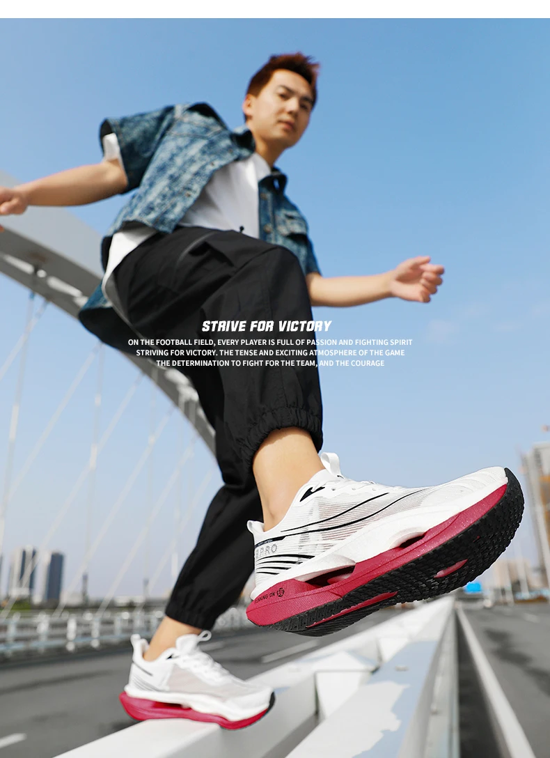 Men's Sports Shoes Carbon Plate Running Shoes Male Marathon Sneakers Racing Shock-absorbing Athletics Training Shoes for Women