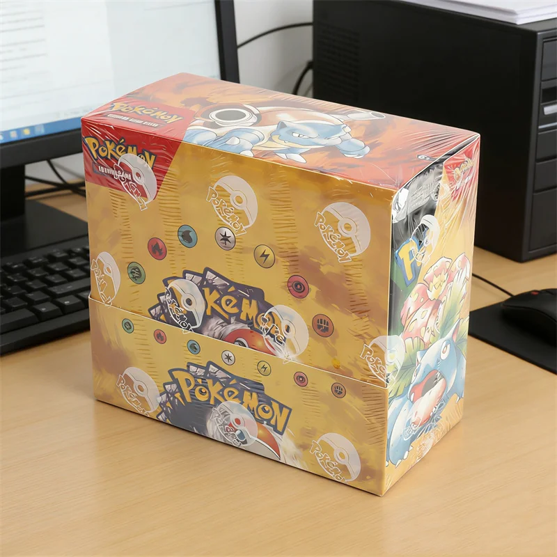 30th Anniversary Edition Pokemon Cards EVOLUTION Pokemon Booster Box Collectible Tradiner Card Game