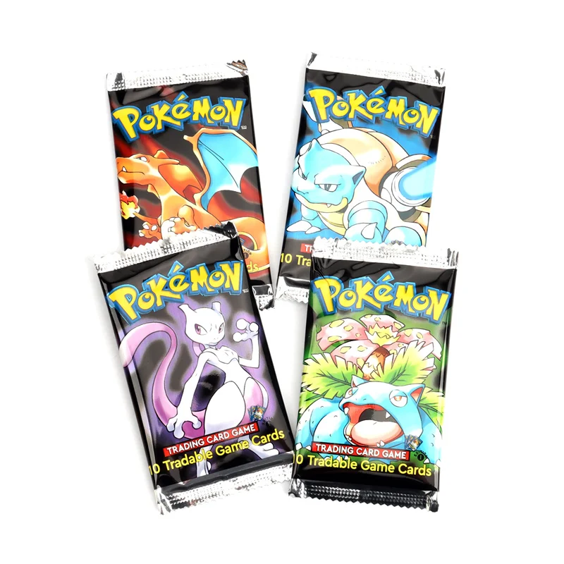 30th Anniversary Edition Pokemon Cards EVOLUTION Pokemon Booster Box Collectible Tradiner Card Game