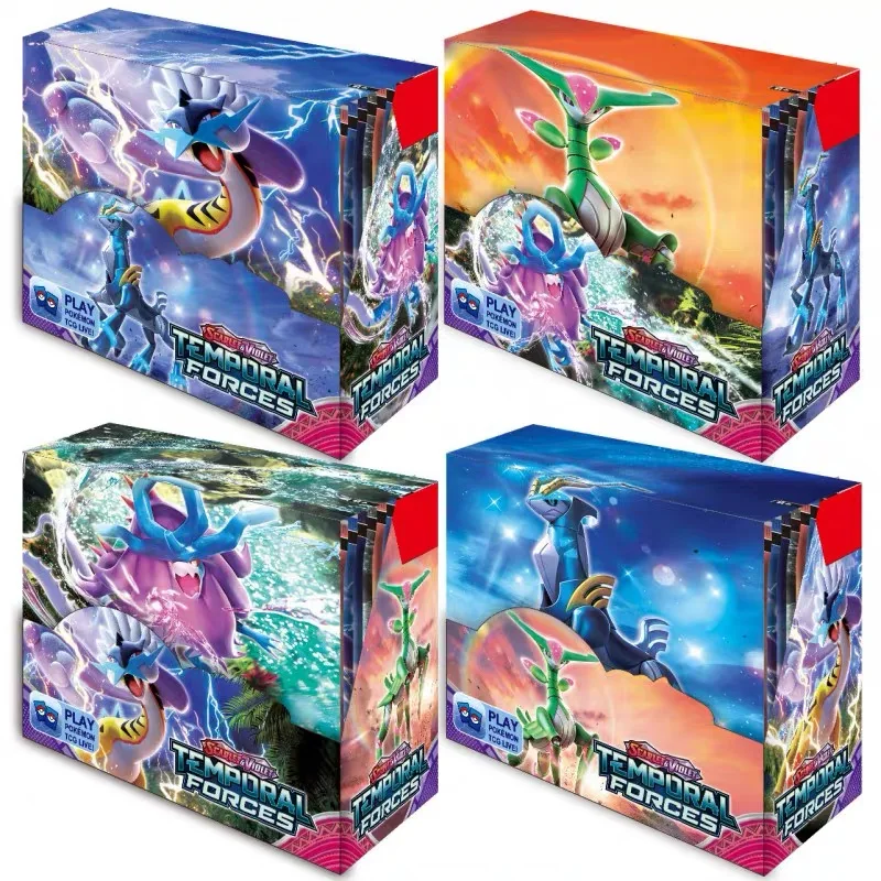 360PSC Pokémon TCG Card Game Booster Box 151 Crown Zenith Fusion Strike Prismatic Evolving Skies Battle Styles Collectible Gift