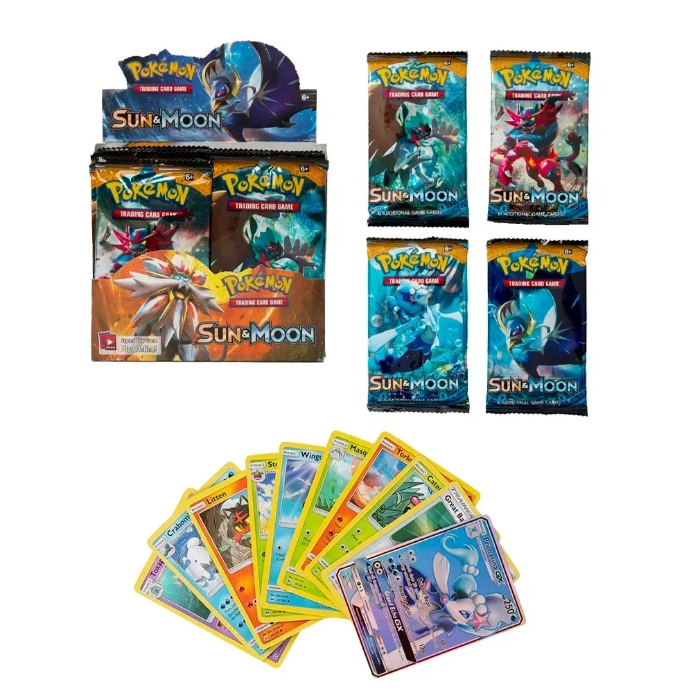 360PSC Pokémon TCG Card Game Booster Box 151 Crown Zenith Fusion Strike Prismatic Evolving Skies Battle Styles Collectible Gift
