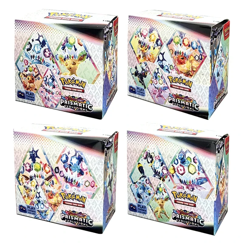 360PSC Pokémon TCG Card Game Booster Box 151 Crown Zenith Fusion Strike Prismatic Evolving Skies Battle Styles Collectible Gift