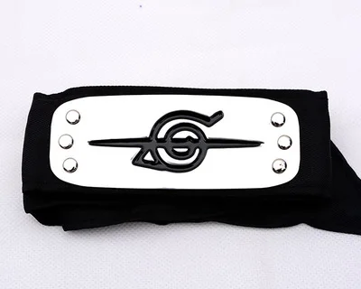 Akatsuki Kakashi Konoha Headband Cosplay Costumes Accessories Itachi Akatsuki Armband Toys Props Anime Figure Model Gift