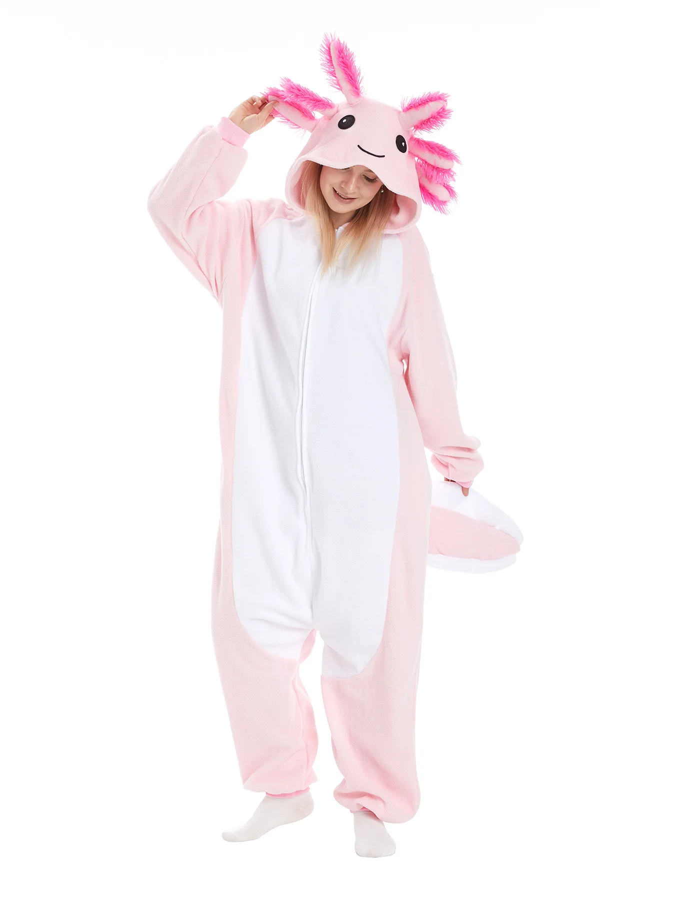 Greninja Kigurumi Onesie Mewtwo Snorlax Gengar Cosplay Halloween Costume Adult Anime Axolotl Eevee Cow Pajamas Pijama