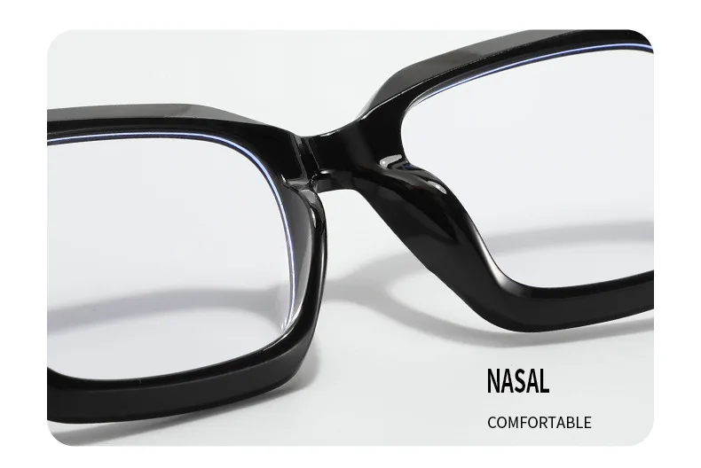Women Anti Blue Light Glasses Oversized Frame Vintage Glasses Computer Eyewear Full Frame Transparent Eye Protection Eyepiece