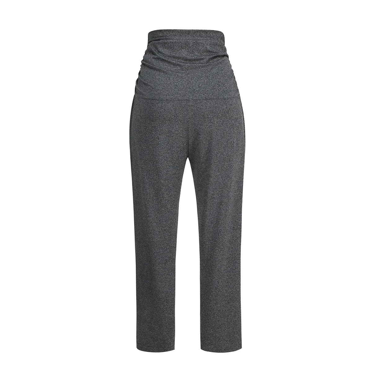 Maternity Pants Over The Belly Yoga Dress Work Pregnancy Pants Stretchy Lounge Wide Leg Trousers with Pockets