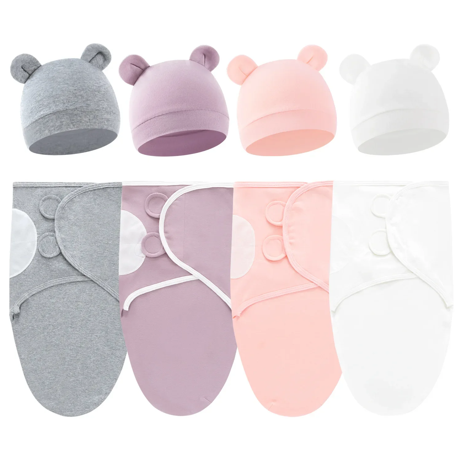 Baby Swaddle Wrap Weiche Kokon Baby Decken Neugeborene Wickelpackung warme Baumwollbaby Bettwäsche Decke