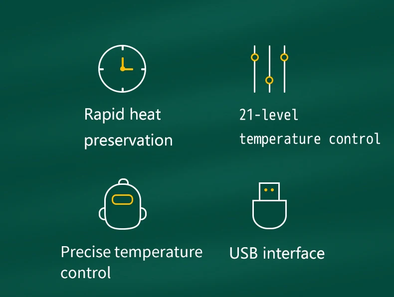 Baby Milk Warmer Baby Nursing Bottle Heater, Portable USB Bottle Warmer for Car, Outdoor Travel Accessories Outdoor Portable
