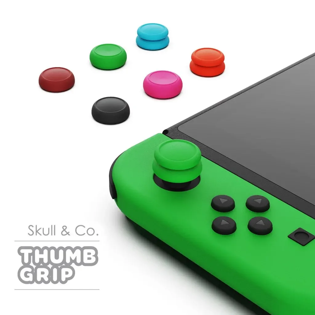 Skull & Co. JoyCon Thumb Grip Set FPS CQC Joystick Cap Thumbstick Cover for Nintendo Switch / Switch OLED Controller (6PCS/PACK)