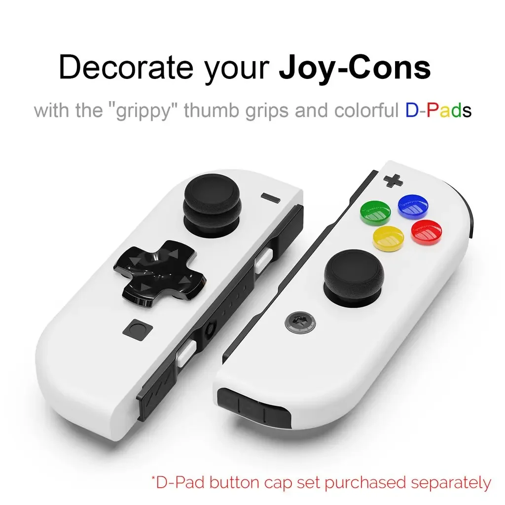 Skull & Co. JoyCon Thumb Grip Set FPS CQC Joystick Cap Thumbstick Cover for Nintendo Switch / Switch OLED Controller (6PCS/PACK)