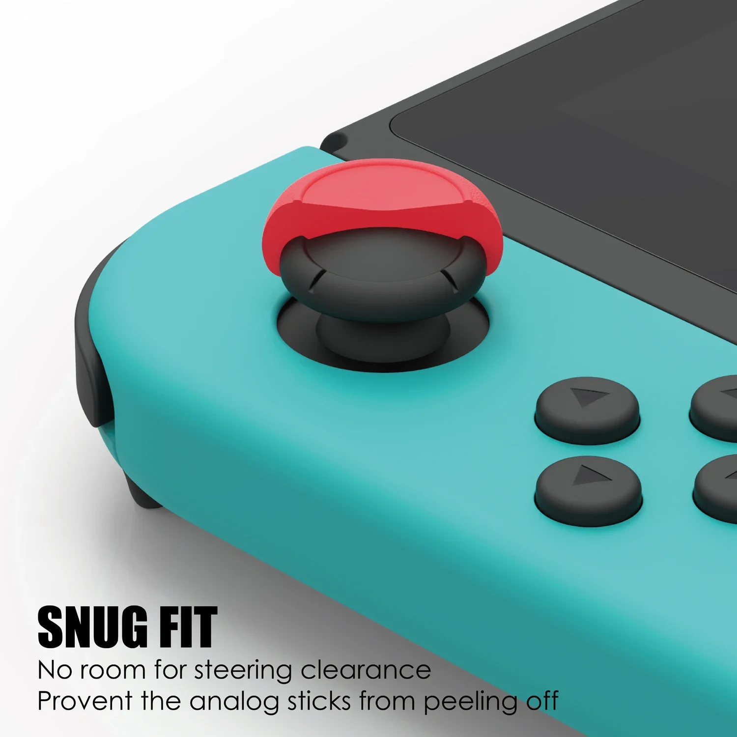 Skull & Co. JoyCon Thumb Grip Set FPS CQC Joystick Cap Thumbstick Cover for Nintendo Switch / Switch OLED Controller (6PCS/PACK)