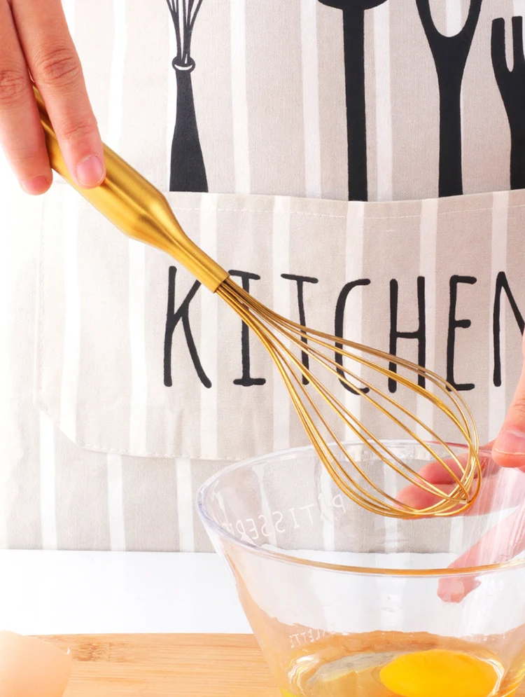 Gold cookware Stainless Steel Cooking tools spatula Shovels Turner Ladle Spoon Colander Filter Potato Mashers Kitchen Utensils