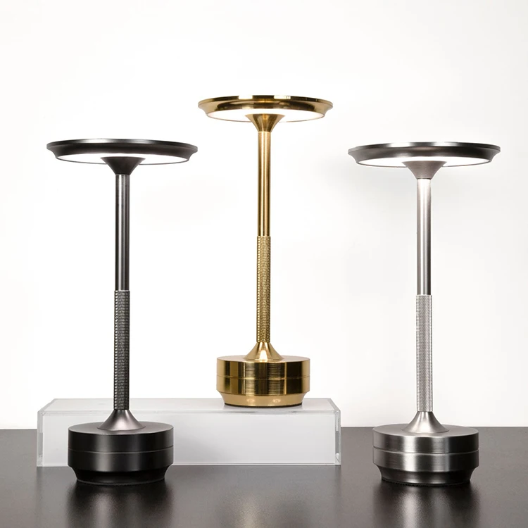 Rechargeable Table Lamp Creative Dining Touch Led Hotel Bar Coffee Pina Pro Table Lamp Lampada Da Tavolo Decorative Desk Lamp