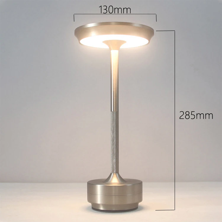 Rechargeable Table Lamp Creative Dining Touch Led Hotel Bar Coffee Pina Pro Table Lamp Lampada Da Tavolo Decorative Desk Lamp