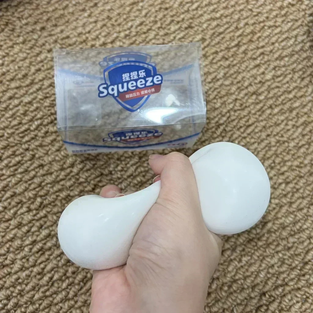 Squishy Soap Ball Squishy Stress Ball Filled Soft Squeeze Fidget Toy Anti-Stress Anxiety Relief Hand Decompression Toy
