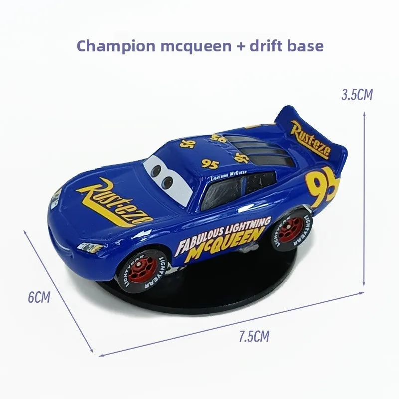 Pixar Cars 3- Lightning McQueen Rotatable Drift Ornament Dashboard Center Console Interior Decor Toy Surprise Gift For Drivers