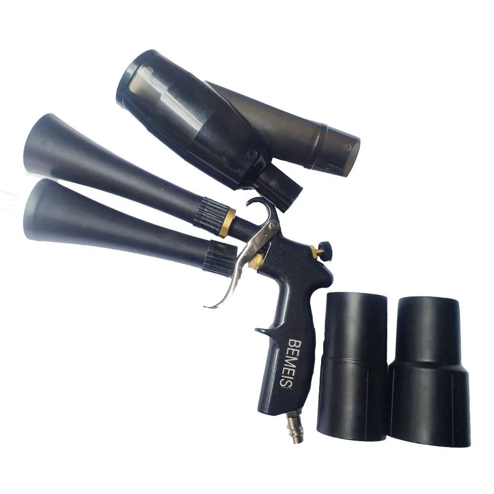 Car Interior Detailing Air Blow Tornador Gun &vacunm Gun Quickly Blasts Dirt and Dust from Surface Works Tornado Cleaning Gun