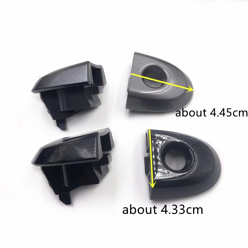 Left Right Outer Handle Lock Cap Door Latch Cover With Key Hole For Nissan March IV Micra K13 JUKE F15 Cube Z12 Tiida C12