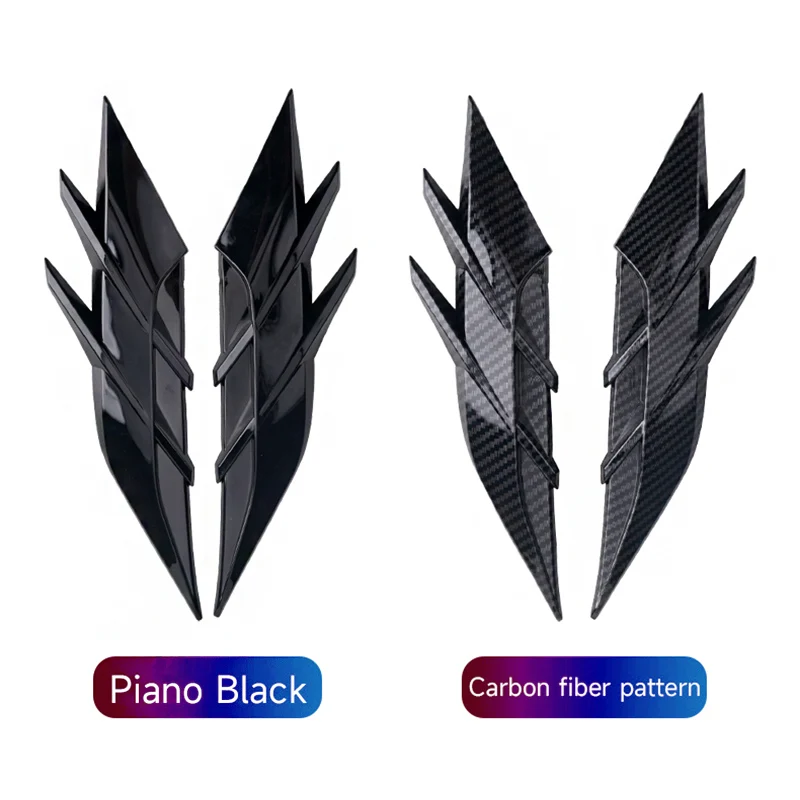2PCS Auto Headlight Eyebrow Universal Car Lamp Cover Sticker Self-Adhesive Stripe Decal Decoration for Cars Bodys