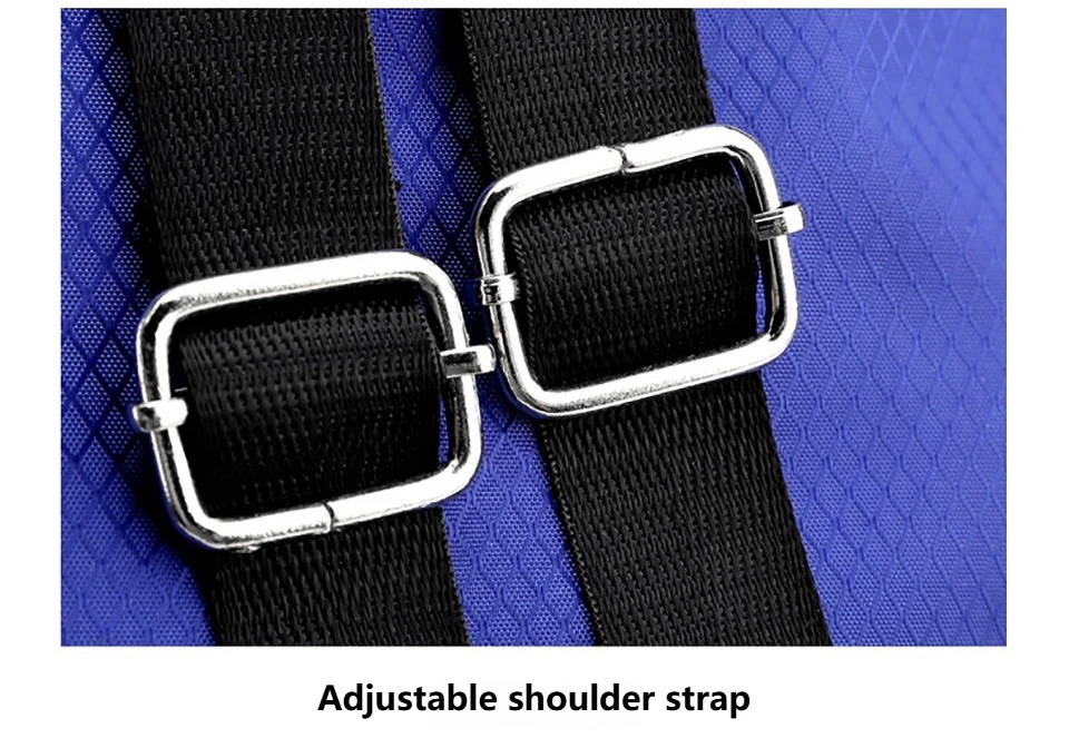 Loogdeel Portable Gym Football Drawstring Bag Quick Drying Large Capacity Oxford Cloth Backpack Solid Color Adjustable Straps