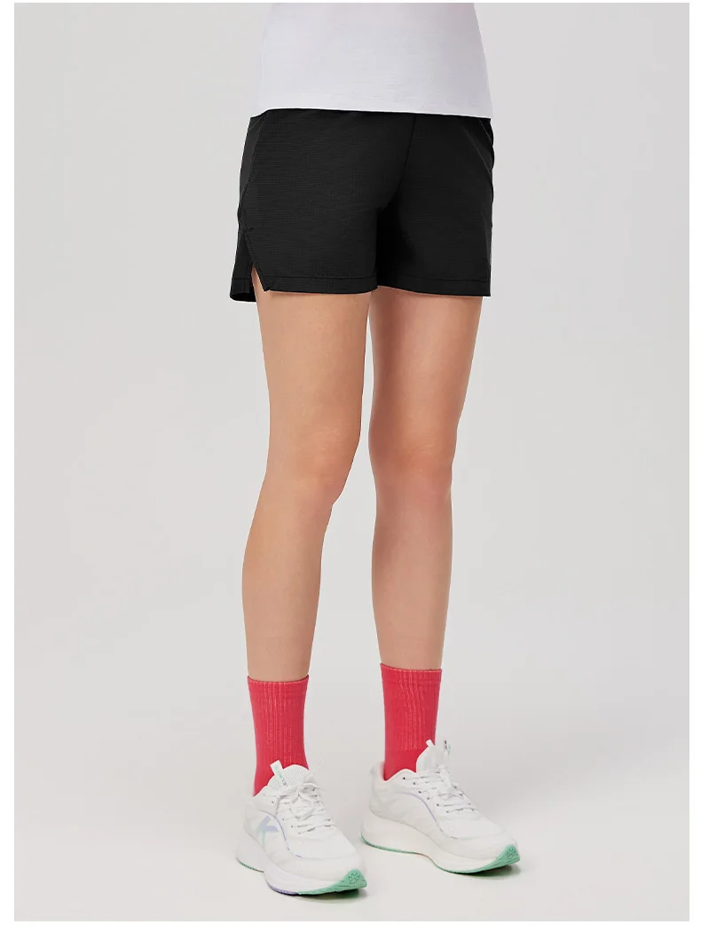 Kelme Women's Fake Two-piece Sports Shorts Anti-exposure Marathon Breathable Shorts Training Fitness Quick-drying Pants
