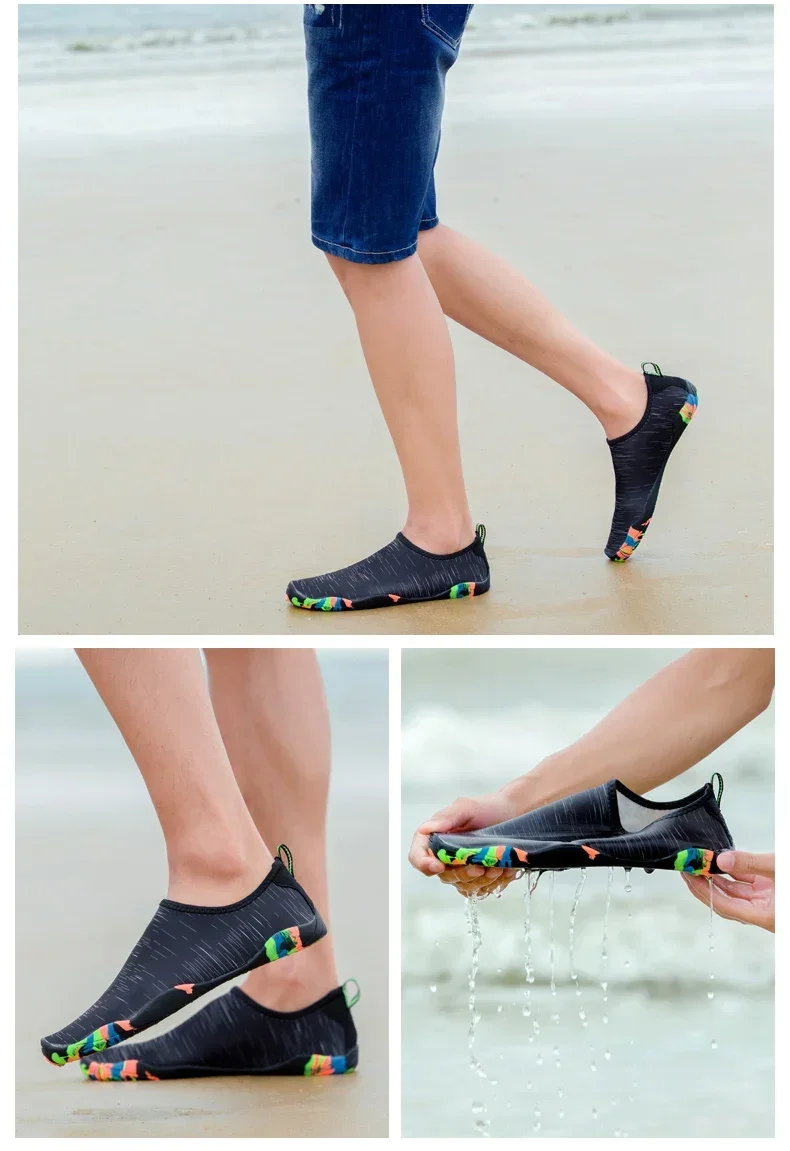 Water Shoes For Men Women Barefoot Shoes Quick Dry Beach Aqua Shoes Lightweight Sports Sneakers Hiking Surfing Boating Fishing