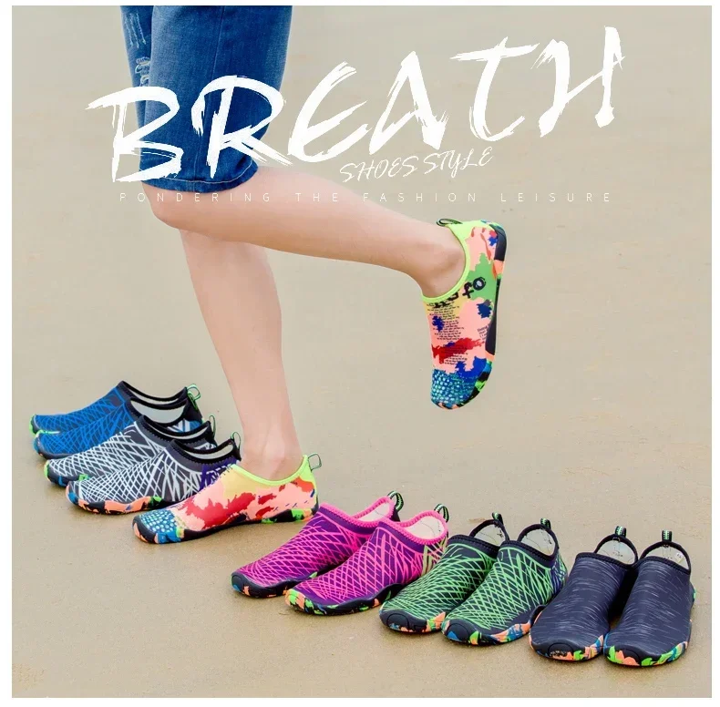 Water Shoes For Men Women Barefoot Shoes Quick Dry Beach Aqua Shoes Lightweight Sports Sneakers Hiking Surfing Boating Fishing