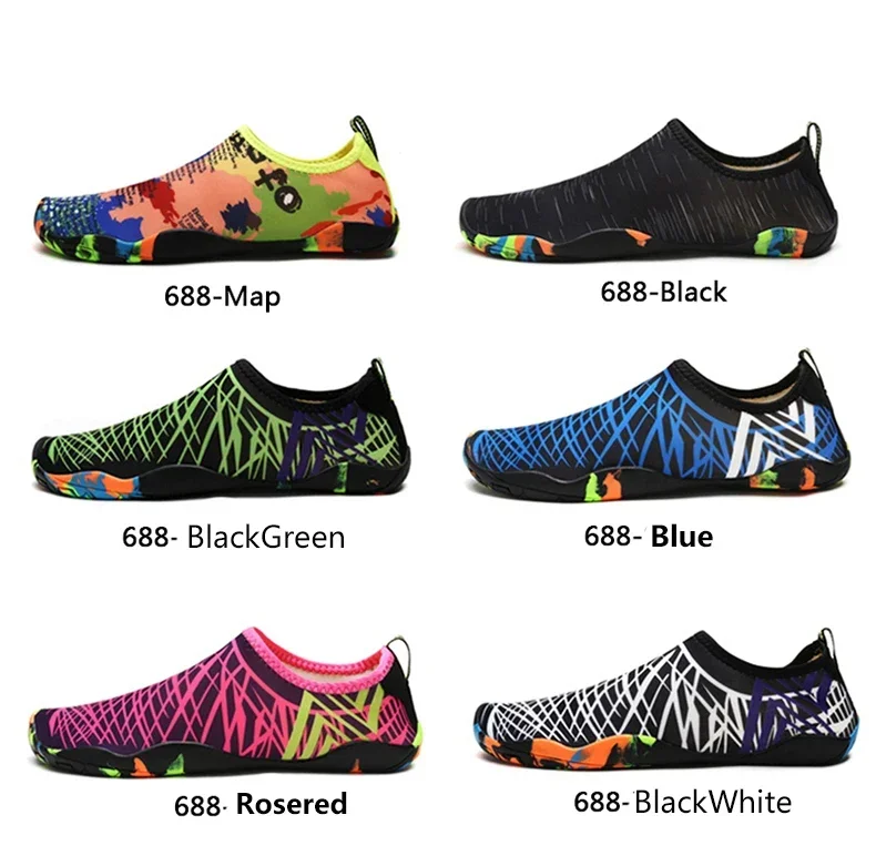 Water Shoes For Men Women Barefoot Shoes Quick Dry Beach Aqua Shoes Lightweight Sports Sneakers Hiking Surfing Boating Fishing