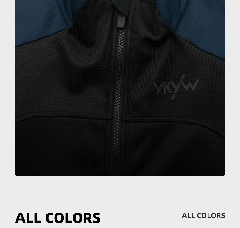 YKYWBIKE Men's Cycling Jacket Waterproof Windproof Road Bike Tops Winter 0°C Thermal Fleece Bicycle Jersey  Cycling Clothing
