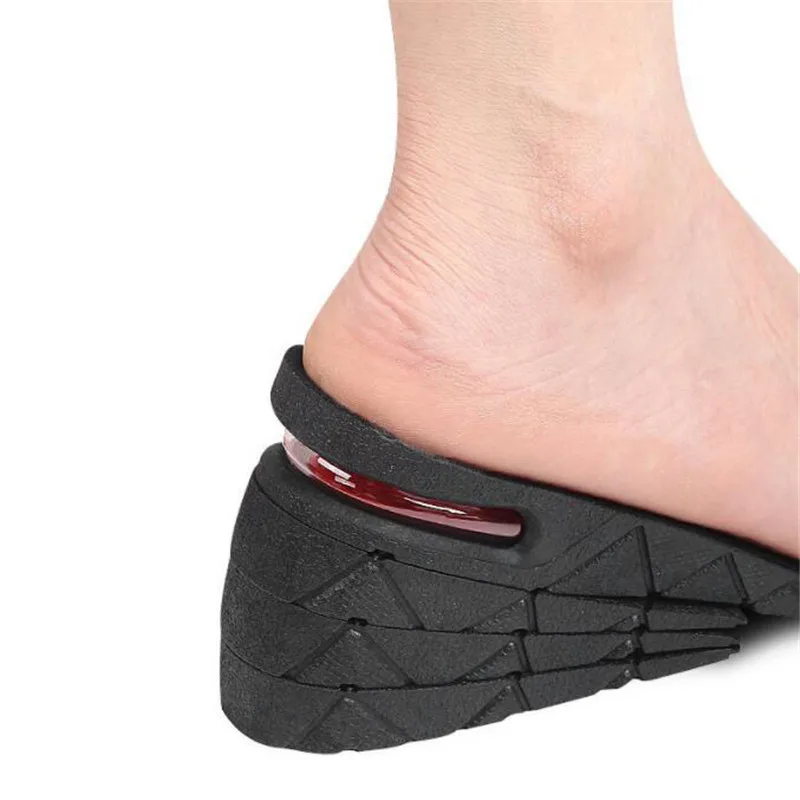 1pair Invisible Height Increased Insole Can Inserted Into The Sole Height Adjustable More Comfortable Supporting Insole Pads