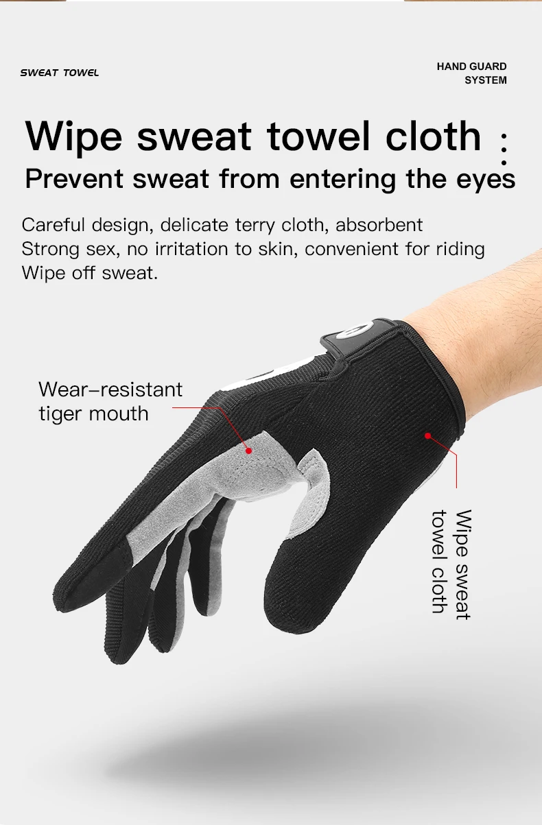 Sports Cycling Gloves Breathable Non-slip MTB Road Bike Gloves Touch Screen Men Women Outdoor Running Bicycle Gloves