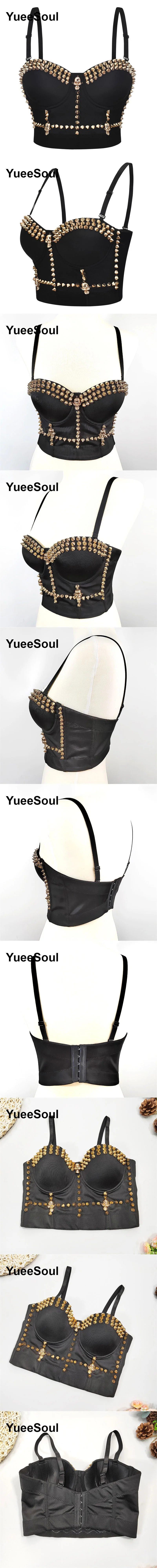 Black Crop Tops 2025 New Y2K Gothic Wedding Party Club High Street Casual Sexy Tank Top Pearl Sequins Corset Top Women Clothing