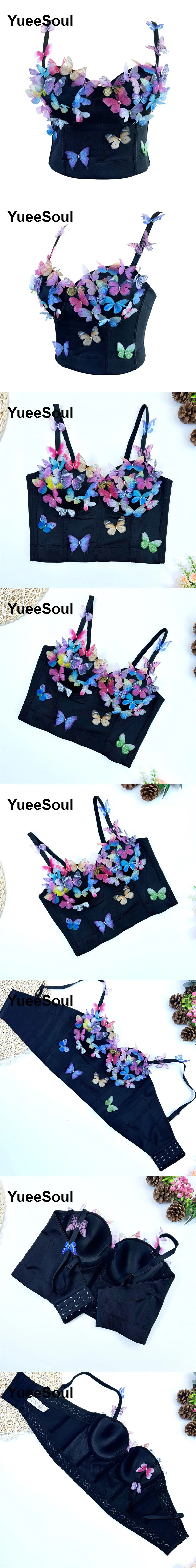 Black Crop Tops 2025 New Y2K Gothic Wedding Party Club High Street Casual Sexy Tank Top Pearl Sequins Corset Top Women Clothing