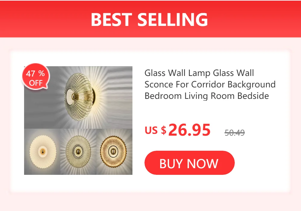 Nordic LED Glass Wall Sconces For Bedrooms Living Rooms Dining Rooms Fixtures Study Bedside Hotel Aisle Home Decorations Lustre