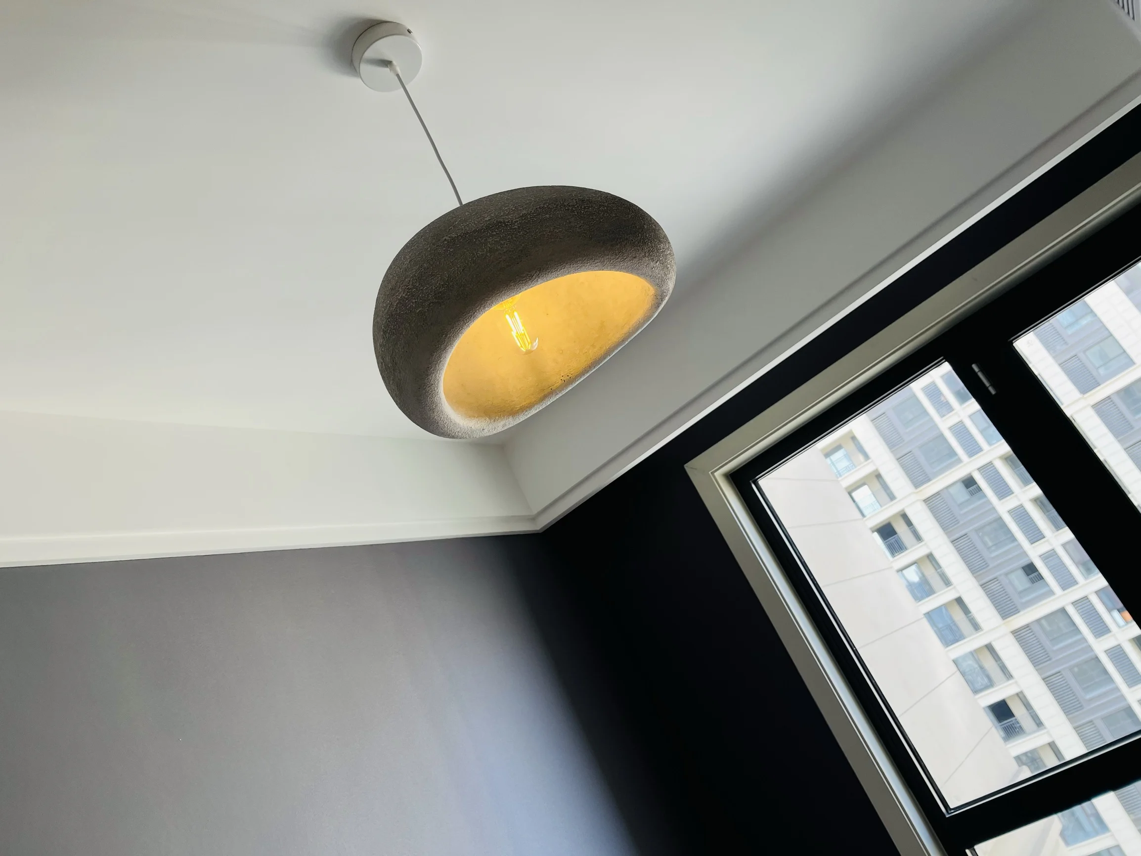 Nordic Wabi Sabi Pendant Lamps Dining Room Lighting Modern Living Room Bedroom LED Ceiling Chandelier Loft Lustre Hanging Lights