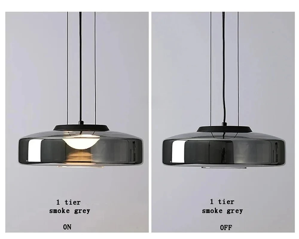 Italian Minimalist Glass Pendant Light Art Creative Modern Decoration LED Chandelier for Home Restaurant Bar Balcony Corridor