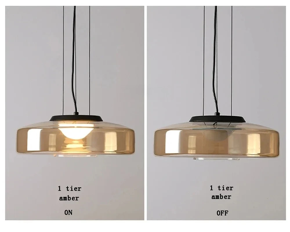 Italian Minimalist Glass Pendant Light Art Creative Modern Decoration LED Chandelier for Home Restaurant Bar Balcony Corridor