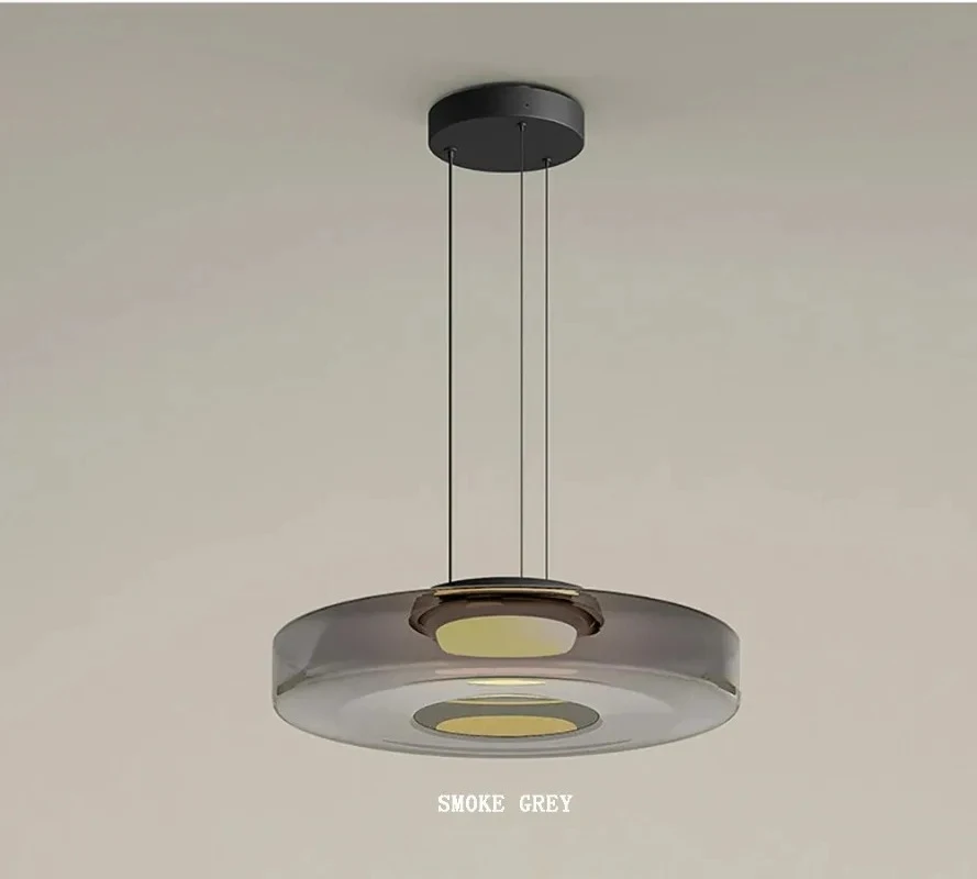 Italian Minimalist Glass Pendant Light Art Creative Modern Decoration LED Chandelier for Home Restaurant Bar Balcony Corridor