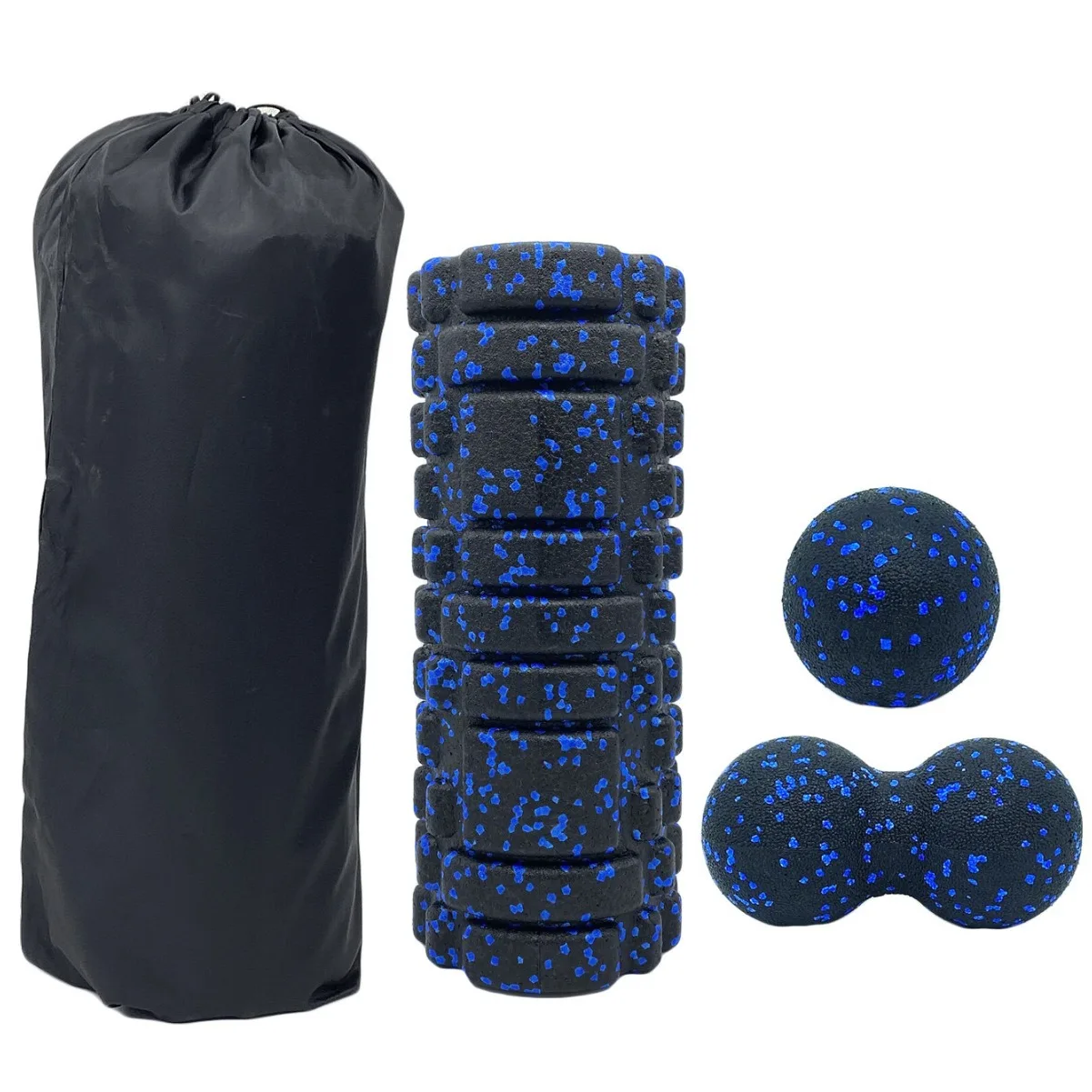 3Pcs Yoga Roller Massage Peanut Ball Set EPP Fitness Foam Column For Back Pain Legs Hip Deep Tissue Stretching Gym Muscle Relax