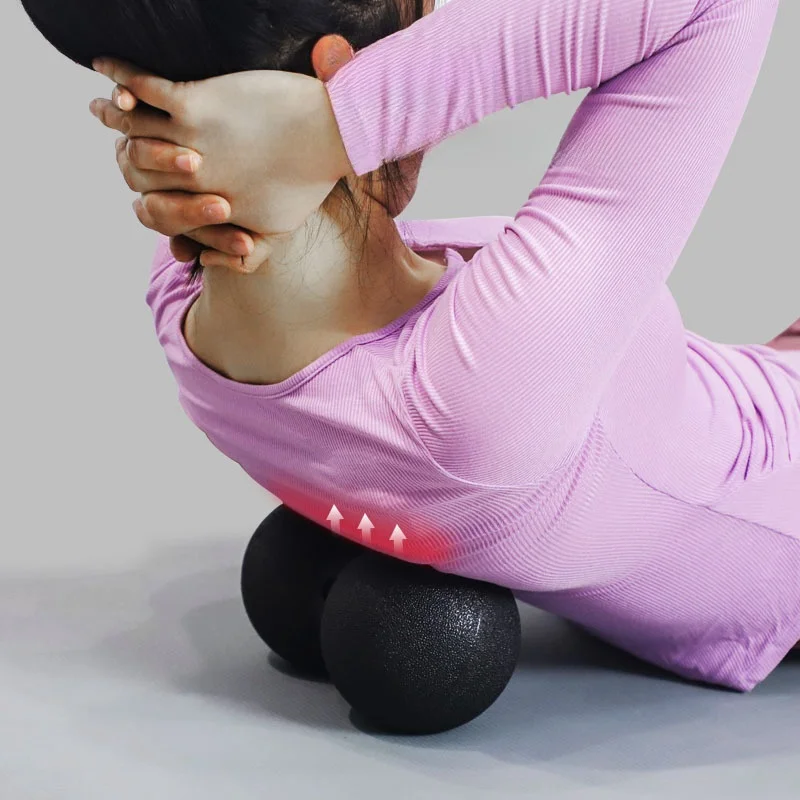 3Pcs Yoga Roller Massage Peanut Ball Set EPP Fitness Foam Column For Back Pain Legs Hip Deep Tissue Stretching Gym Muscle Relax