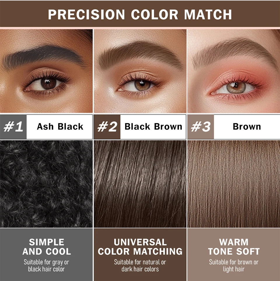 Long Lasting 4D Eyebrow Pen Multi Forks Liquid Pen Tip Fine Sketch Liquid Tattoo Brow Waterproof Precise Makeup
