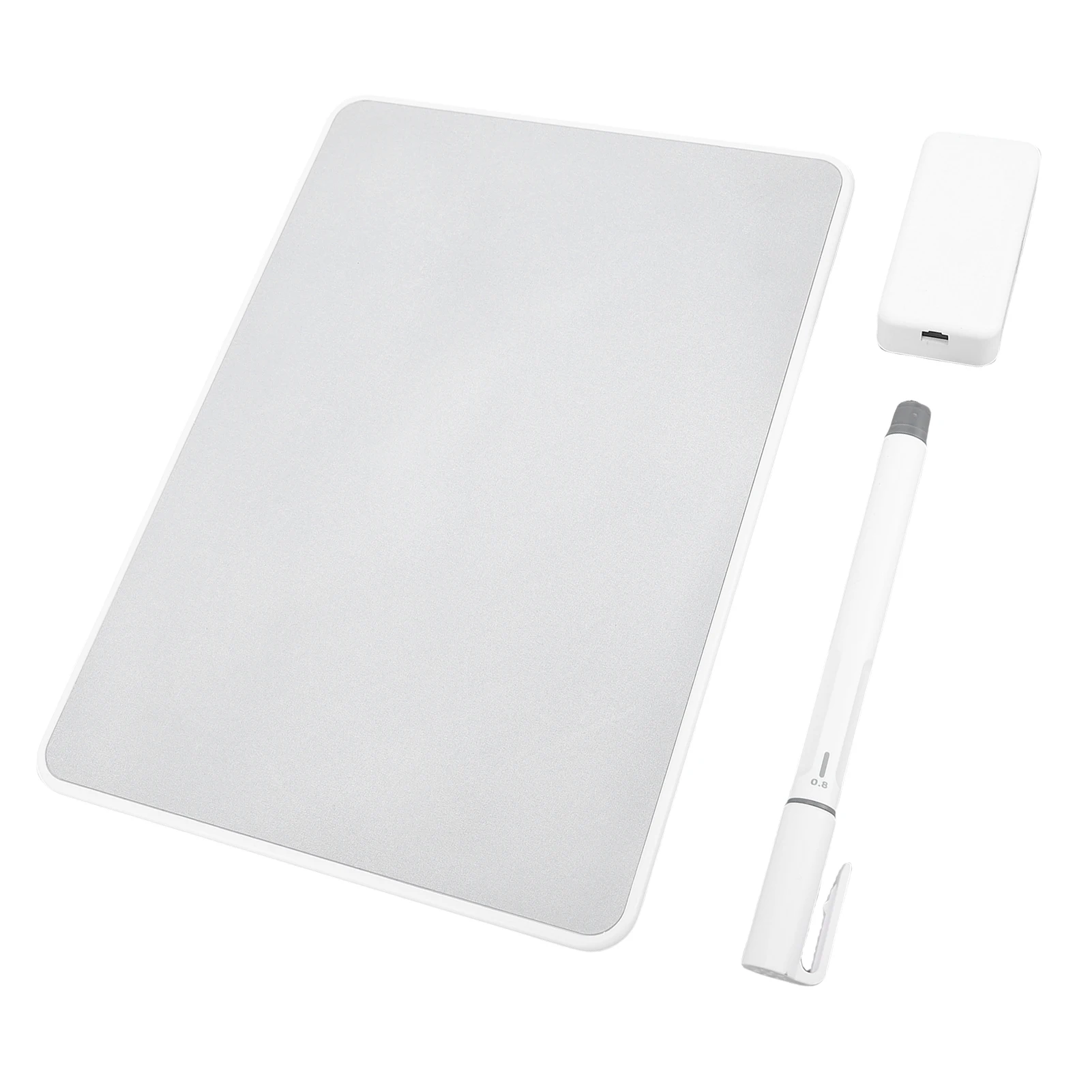 Magnetic Writing Board A5 Erasable Reusable Magnetic Drawing Board with 0.8mm Pen Tip for Kitchen Home School Office